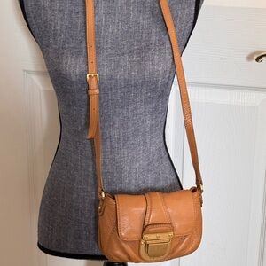 Michael Kors Tan Leather Crossbody Bag